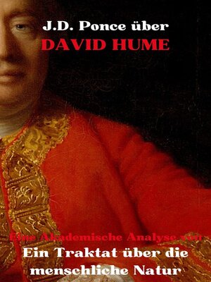 cover image of J.D. Ponce über David Hume